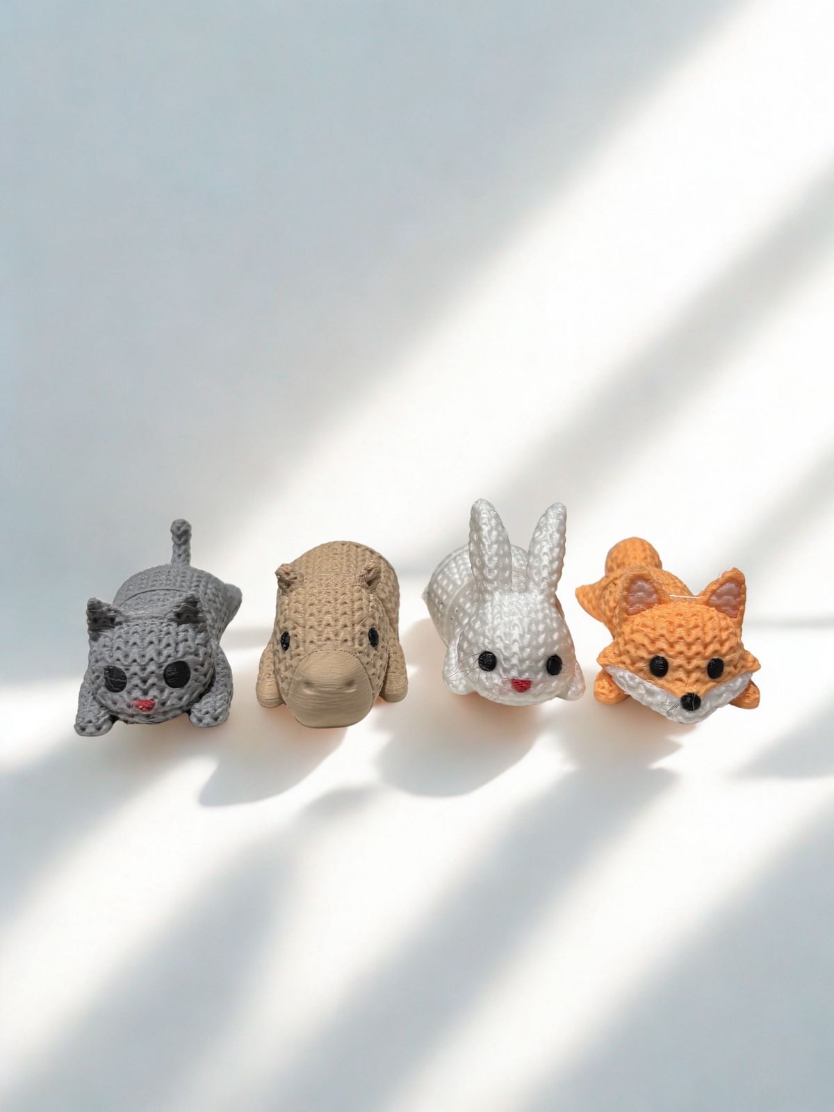 Kit Pets Articulados Crochê – Coleção Sensoriais