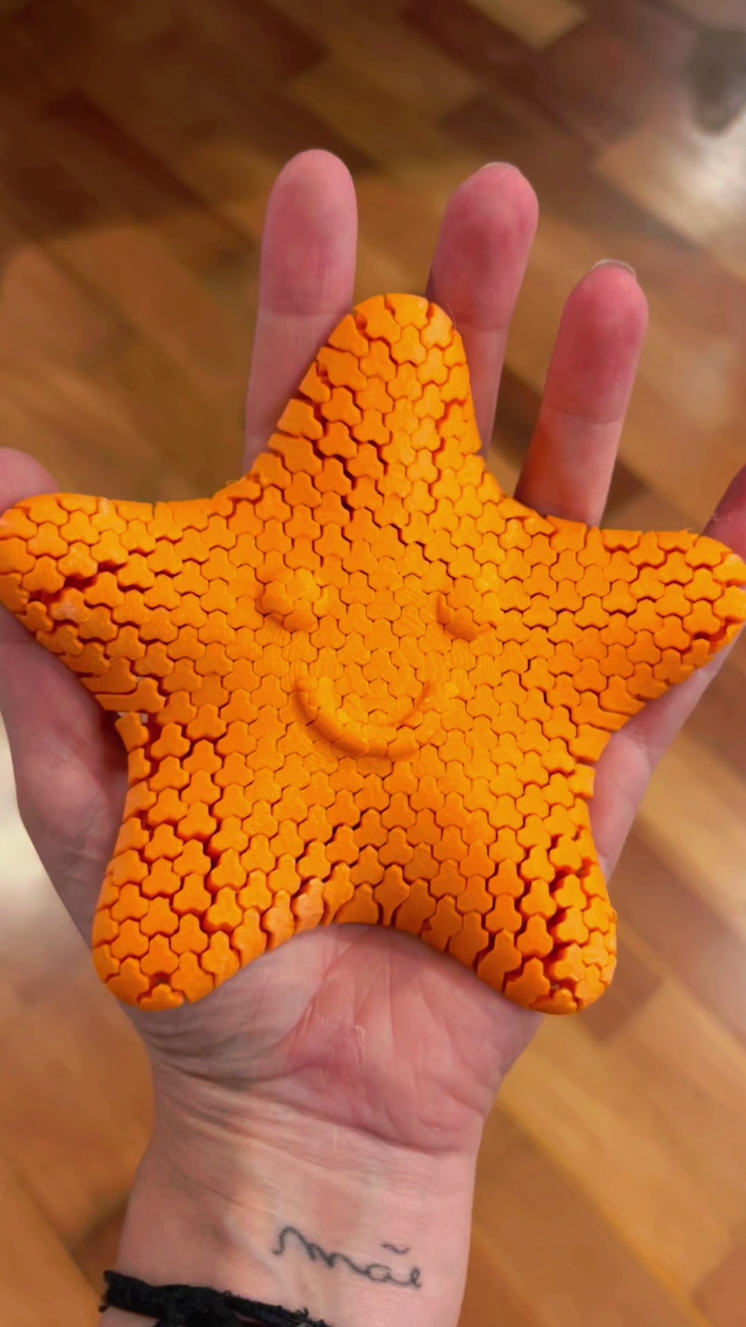 Estrela de Foco Infinito Sorriso - Laranja