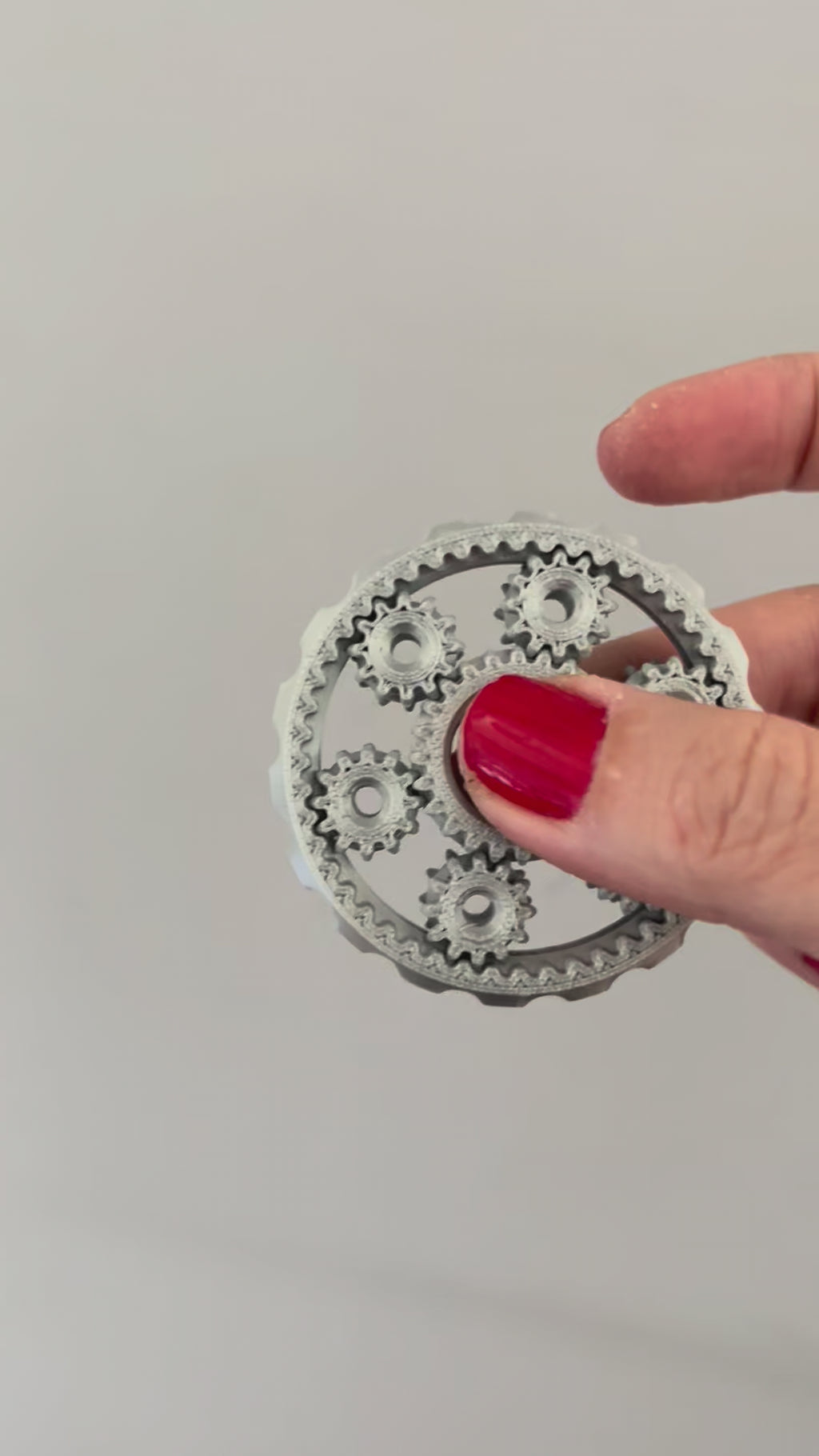 Spinner Anti-Stress - Prateado