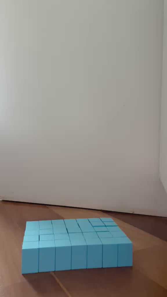 Bloco Pixel Sensorial - Azul