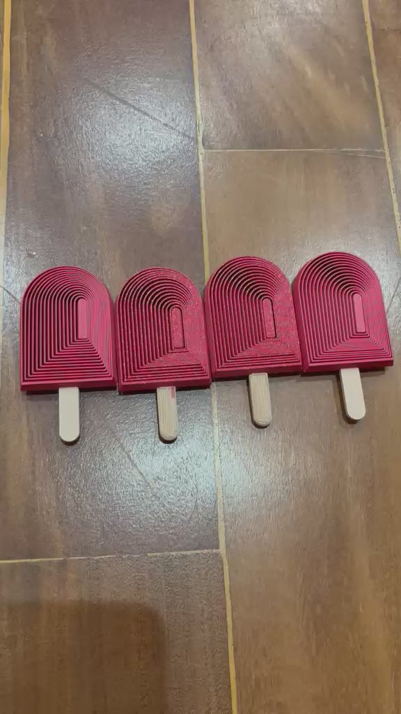 Picolé Sensorial de Morango