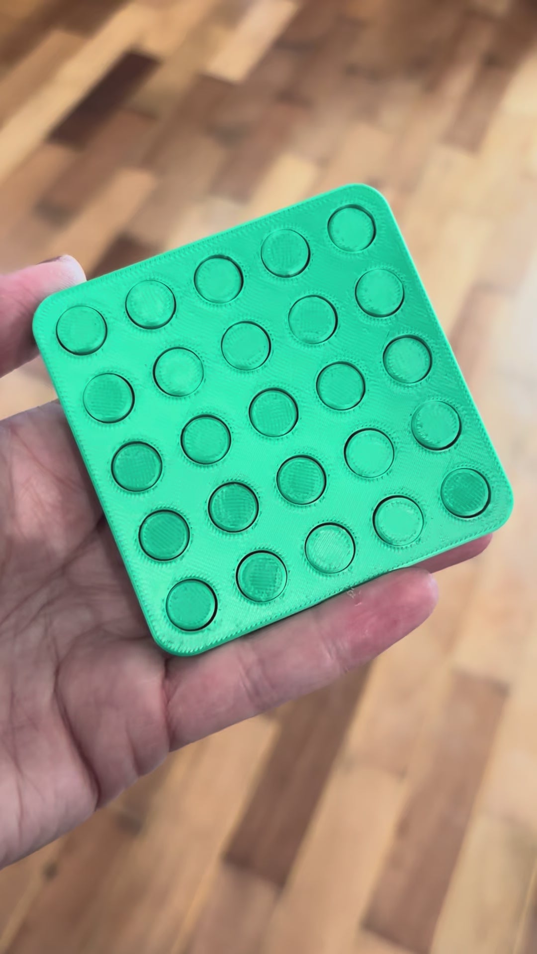Plástico Bolha Infinito - Verde
