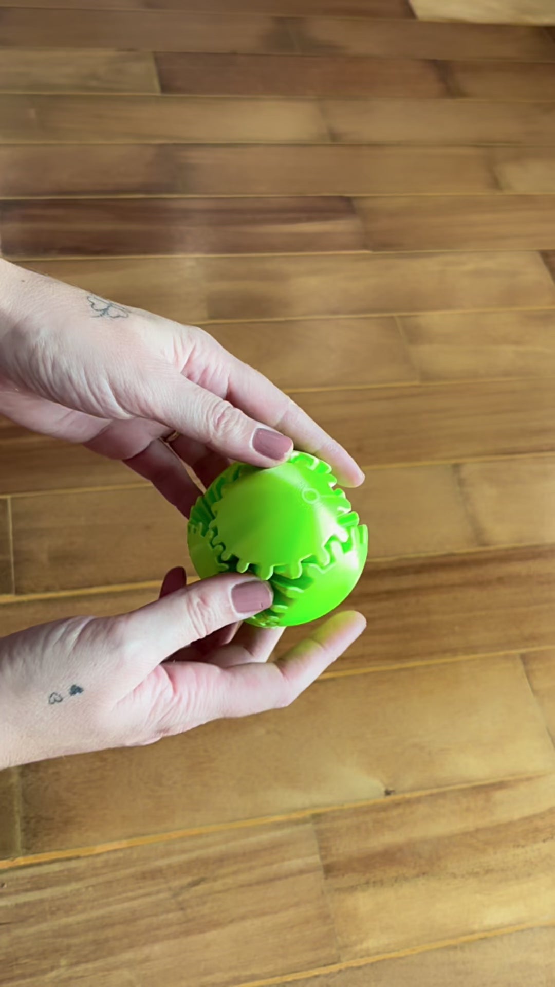 Bola de Engrenagens - Verde Neon