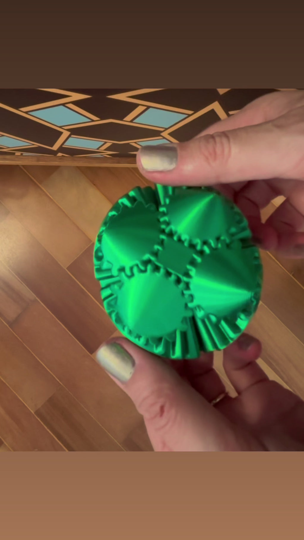 Bola de Engrenagens - Verde