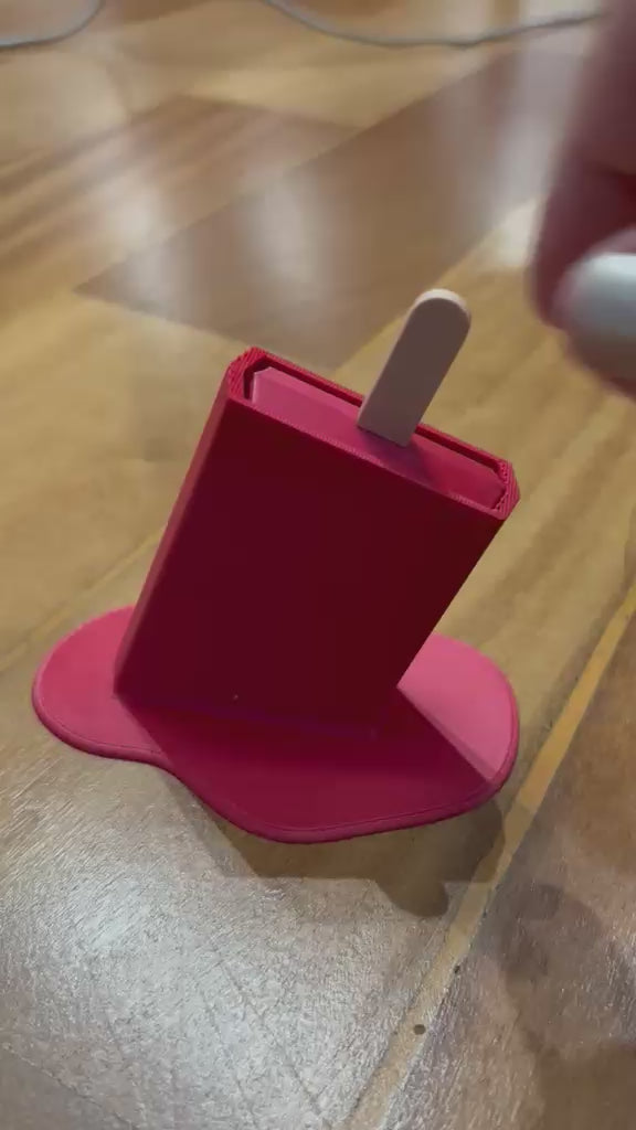 Picolé Sensorial de Morango