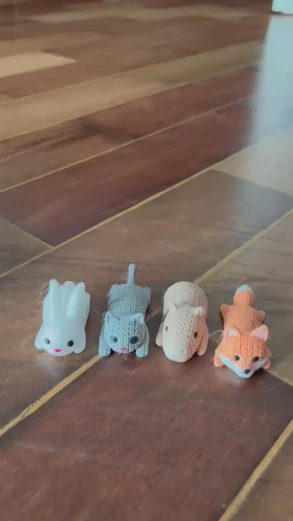 Kit Pets Articulados Crochê – Coleção Sensoriais